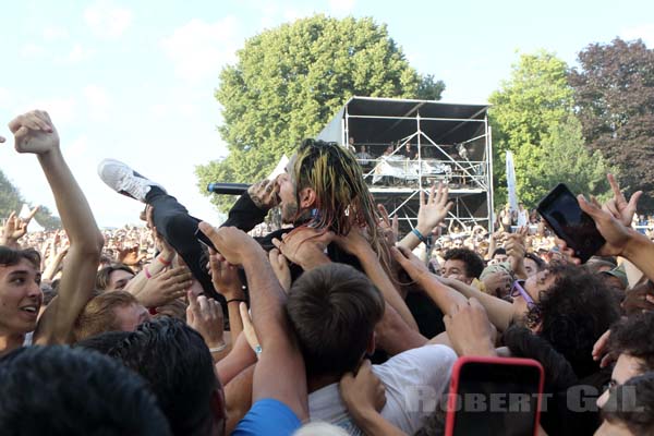 6IX9INE - 2018-07-08 - BELFORT - Presqu'ile de Malsaucy - La plage - 